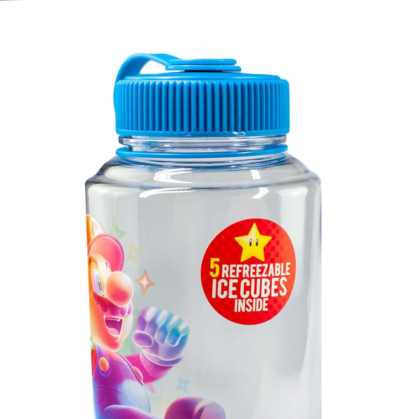Super Mario Bros 6-Inch Plastic Water Bottle