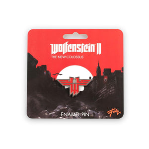 Wolfenstein New Colossus Metal Enamel Collector Pin