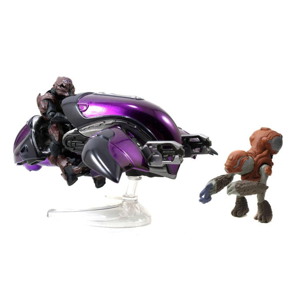 Halo 4 Diecast 4" Ghost With Elite Zealot & Imperial Grunt Figures