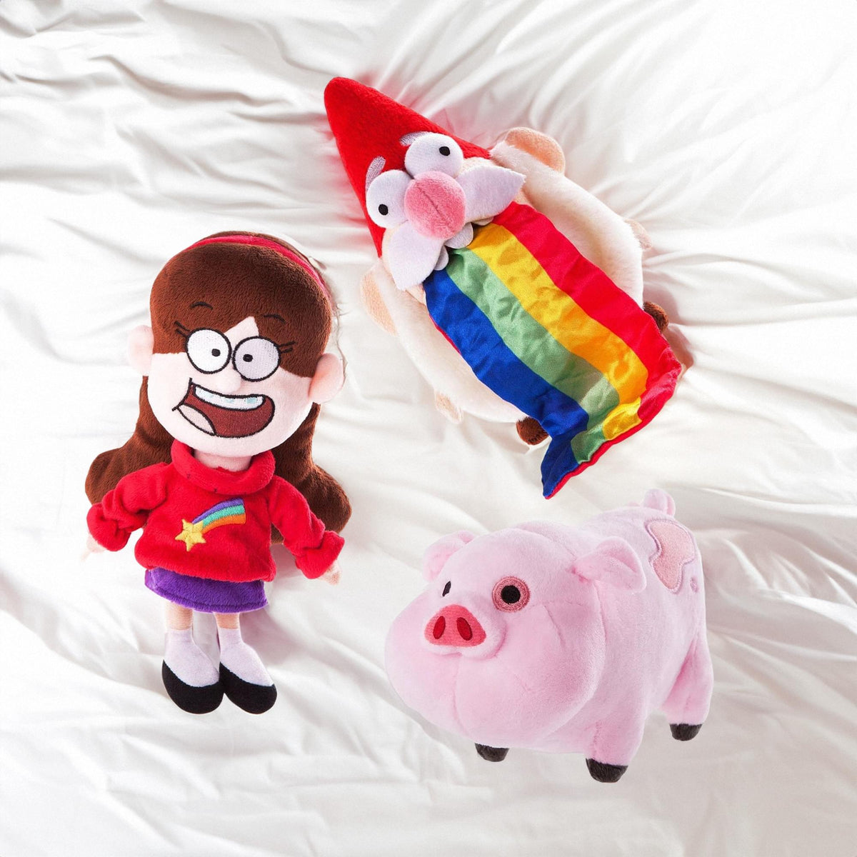 Gravity Falls 12" Plush Set Of 3