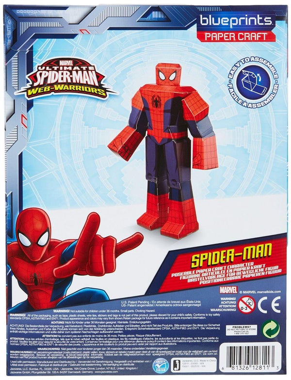 Marvel Blueprint Paper Craft 12" Figure: Spider-Man