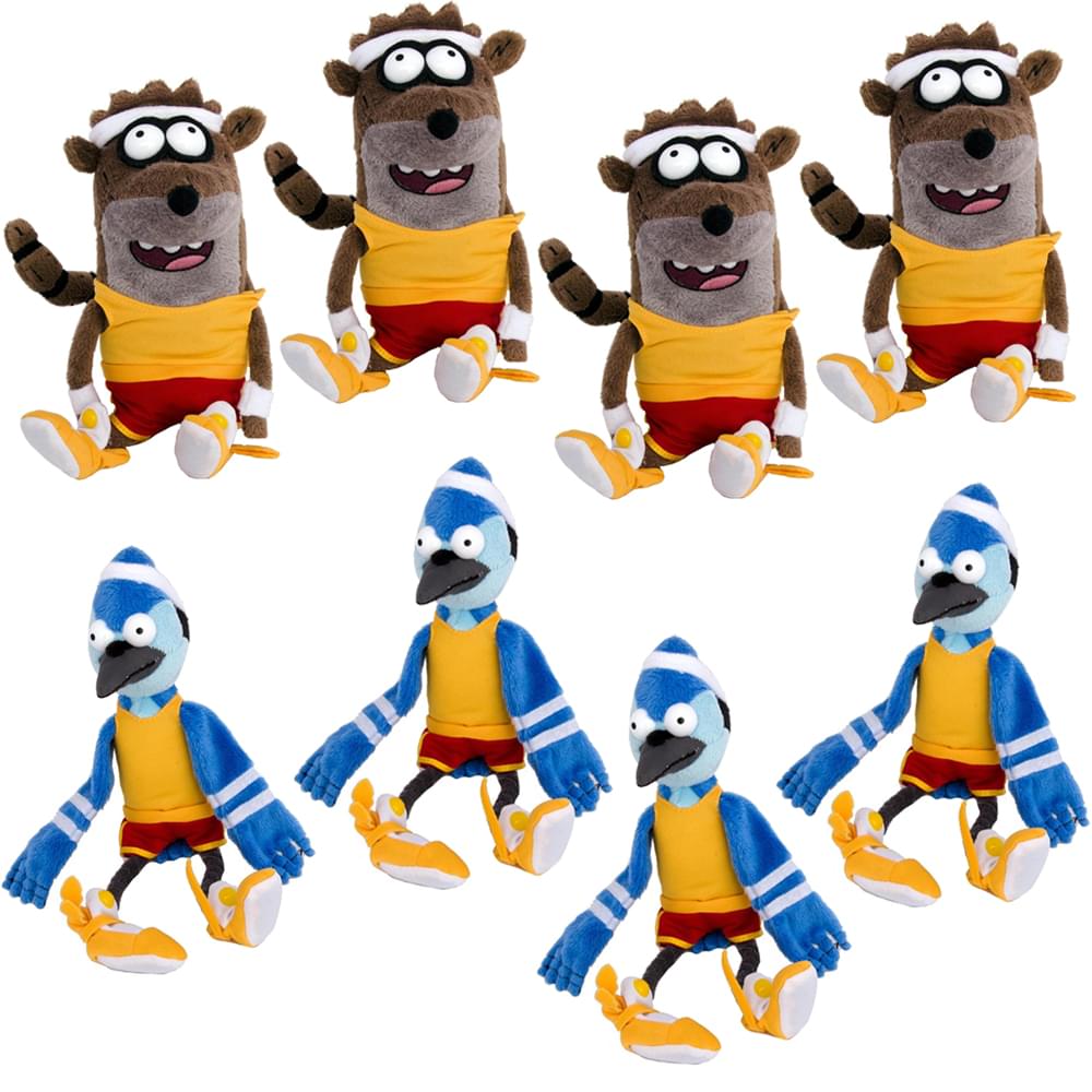 Regular Show 7" Plush Doll Assortment Case Of 8