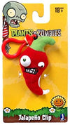 Plant Vs Zombies Plush Clip-On: Set Of 3