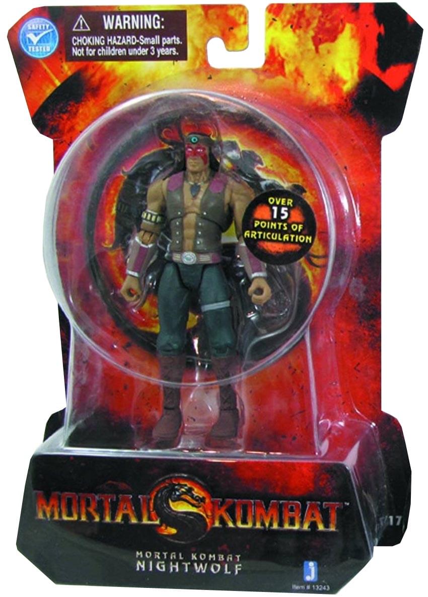 Mortal Kombat 4" Nightwolf Action Figure