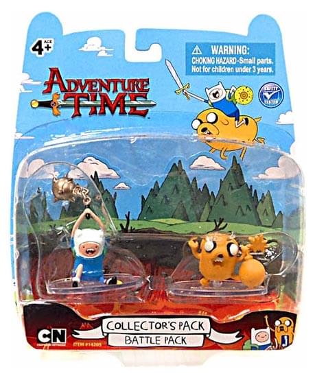 Adventure Time Battle 2 Pack 2" Battle Finn & Jake