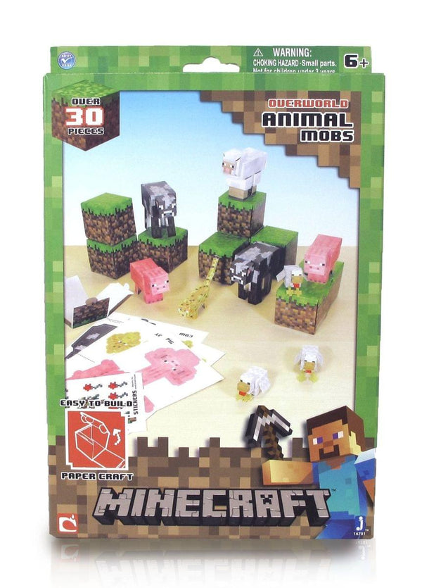Minecraft Overworld Animal Mobs Pack Build Set