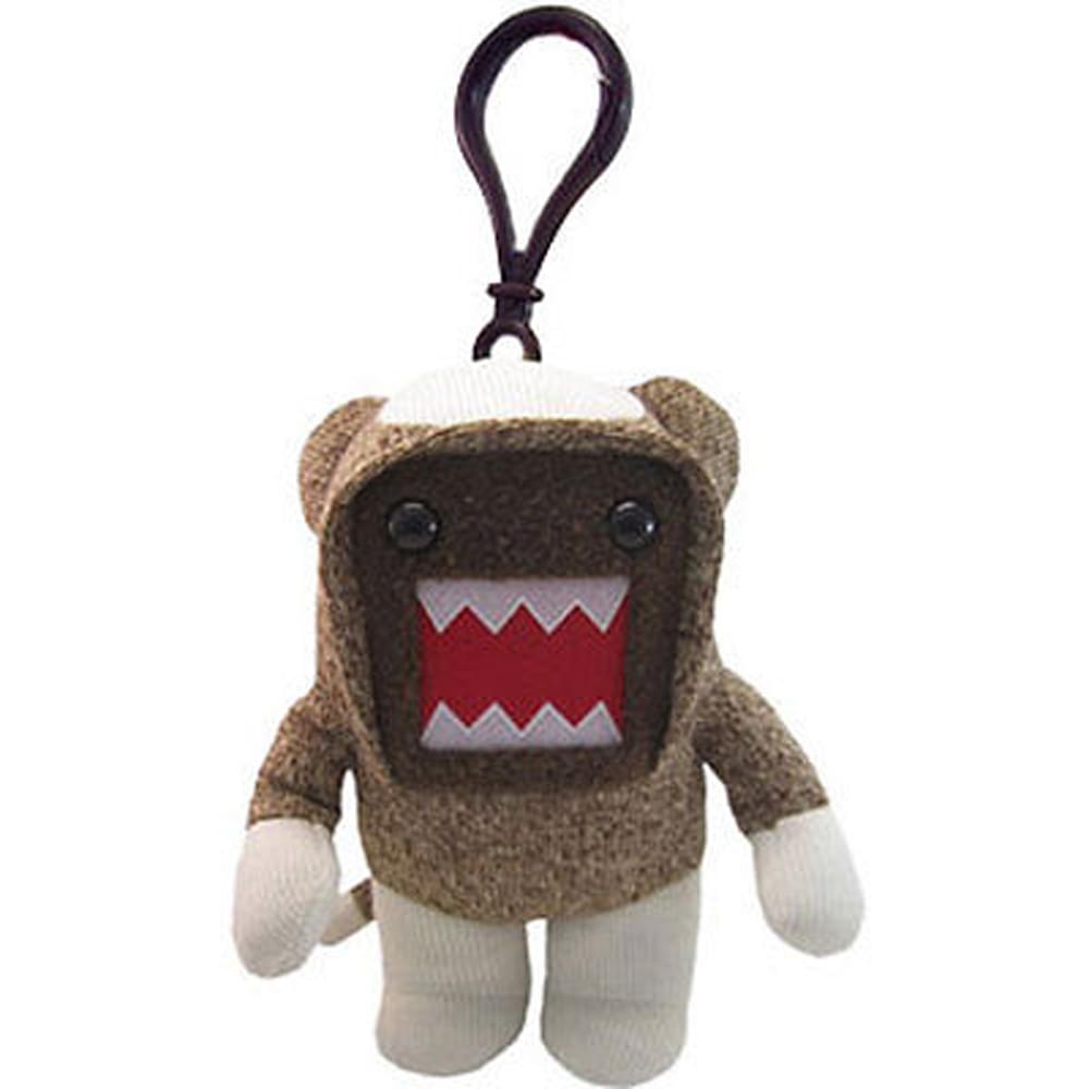 Domo 4" Plush Clip On: Sock Monkey Domo