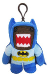 Domo 4" Plush Clip On: Batman Blue Uniform Domo