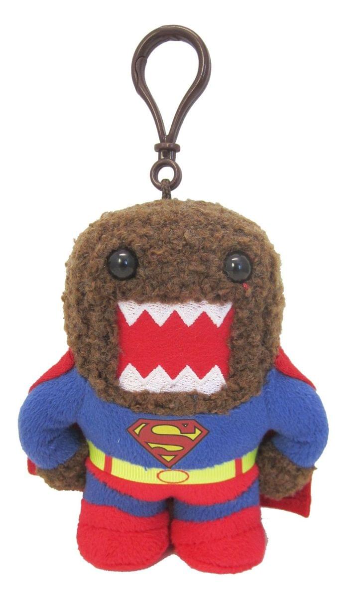 Domo 4" Plush Clip On: Superman Domo
