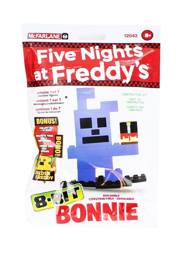 Five Nights at Freddy's 8-Bit Buildable Figure Bundle: Bonnie, Chica, Foxy