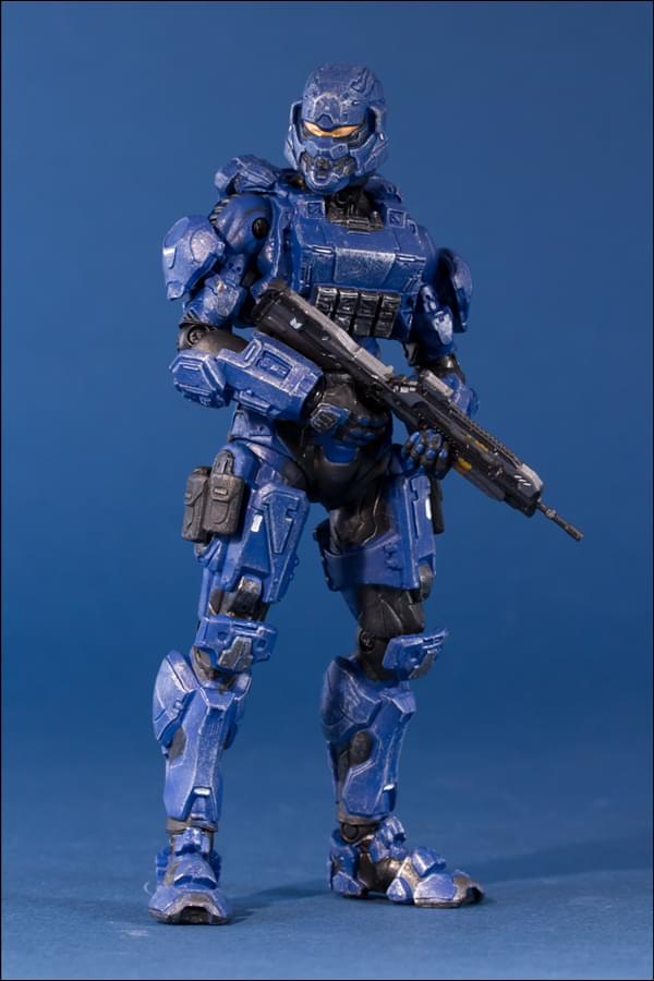 Mcfarlane Halo 4 Series 1 Blue Spartan Soldier Figure