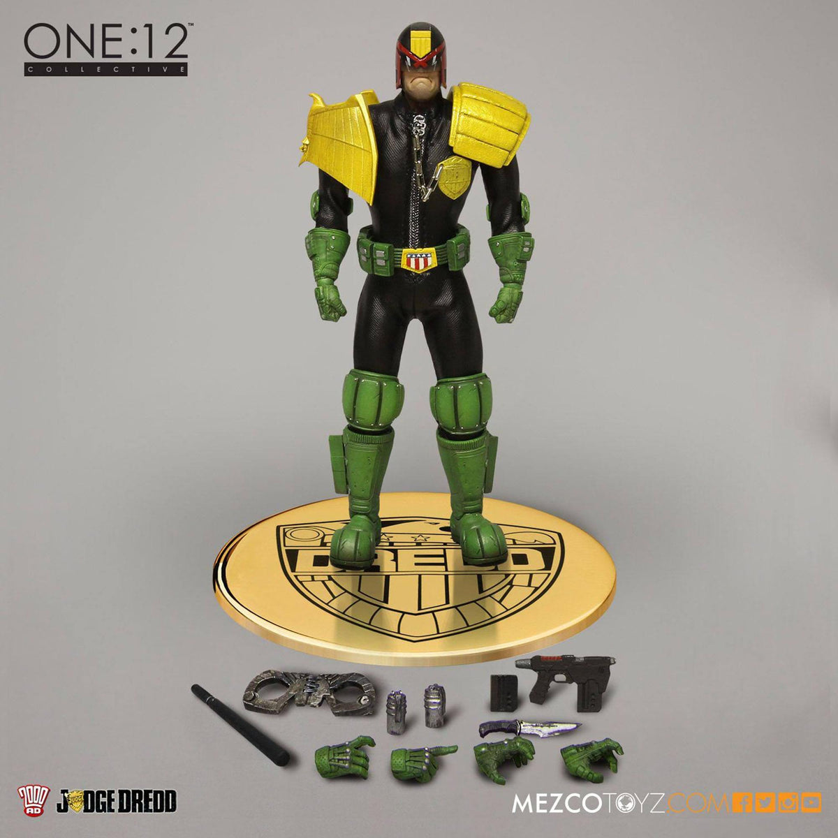 One:12 Collective Judge Dredd Mezco Action Figure