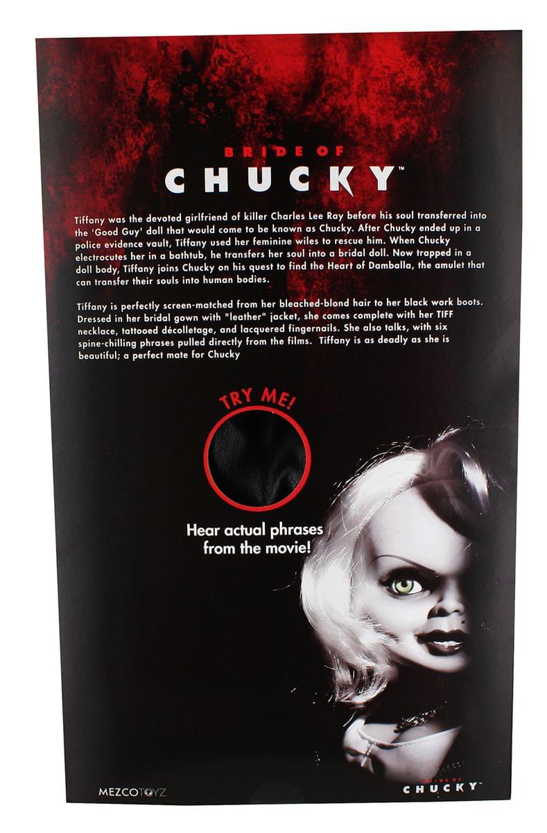 Child's Play Bride of Chucky Tiffany Talking 15" Mega-Scale Doll