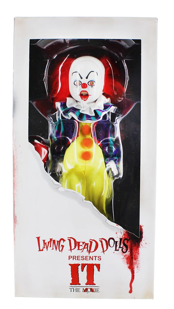 Mezco Toyz Living Dead Dolls IT 1990 Pennywise Collectible Doll