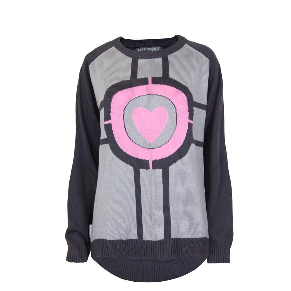 Portal Companion Cube Sweater Small