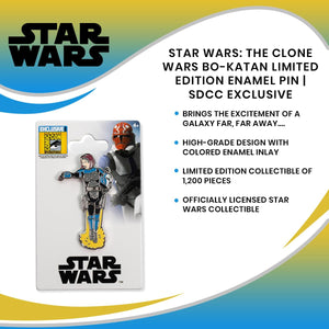 Star Wars: The Clone Wars Bo-Katan Limited Edition Enamel Pin