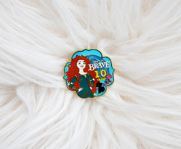 Disney Pixar Brave 10th Anniversary Enamel Pin