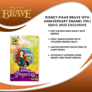 Disney Pixar Brave 10th Anniversary Enamel Pin