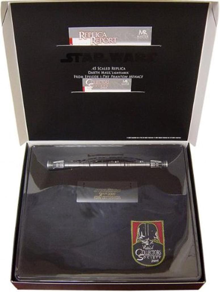 Star Wars Darth Maul Collector's Society Mini Lightsaber