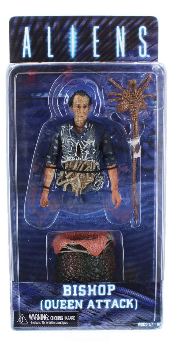 Aliens Series 5 7" Action Figure Bishop (Alien Queen Attack)