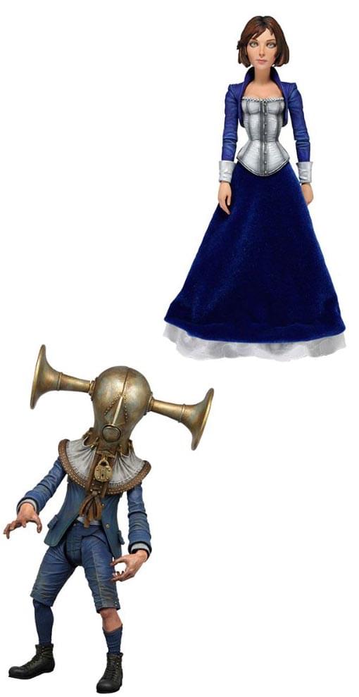 Bioshock Infinite 7" Action Figure Series 1 Set Of 2