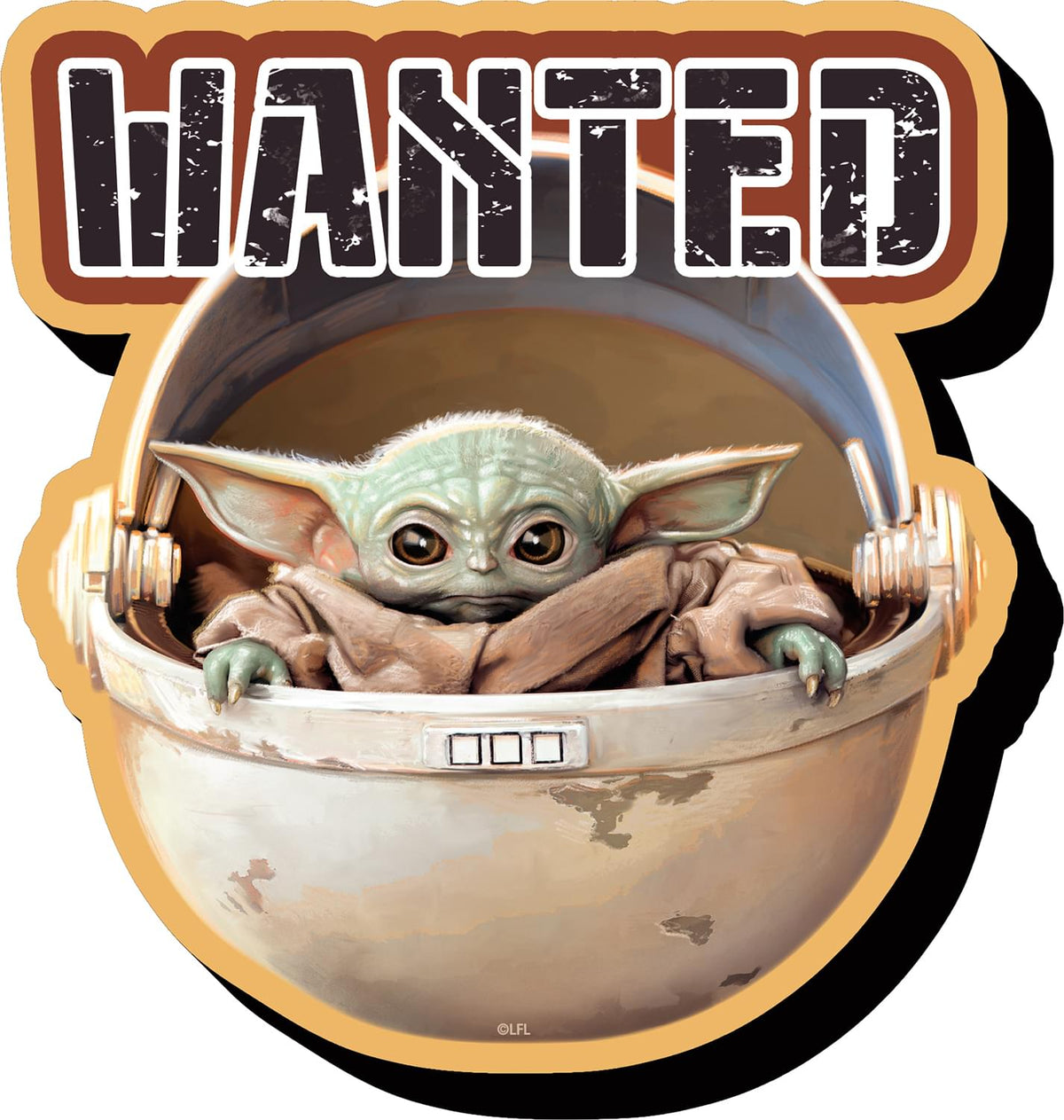 Star Wars The Mandalorian The Child Wanted Funky Chunky Magnet