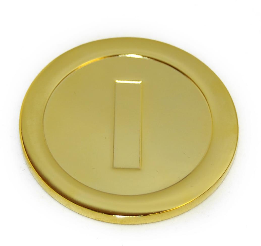 Super Mario Brothers Collector's Gold Coin in Velvet Box