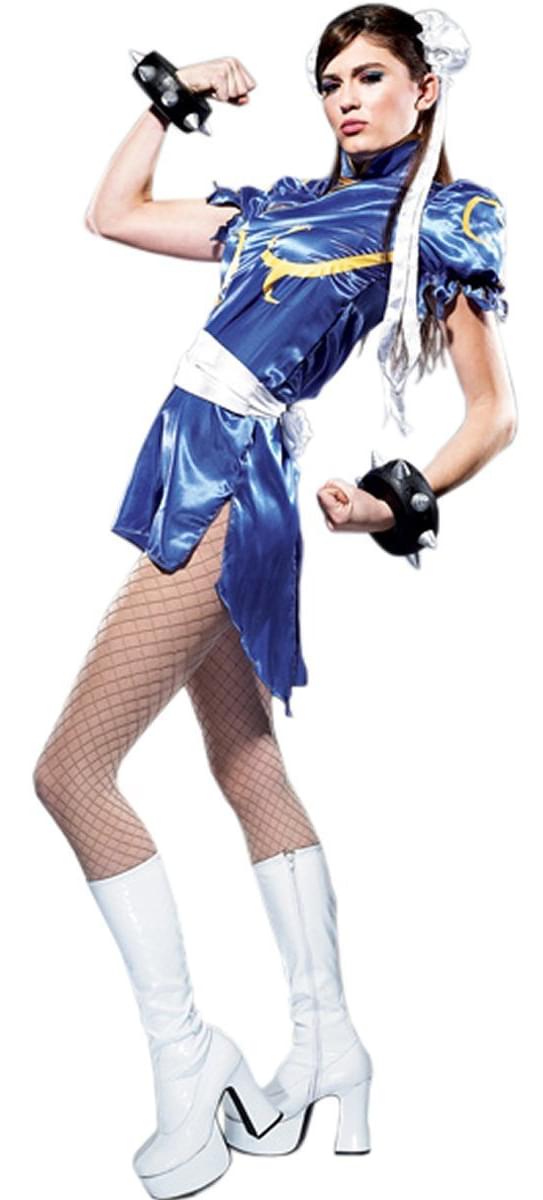 Street Fighter Chun LI Adult Costume Medium