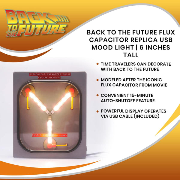 Back to the Future Flux Capacitor Replica USB Mood Light