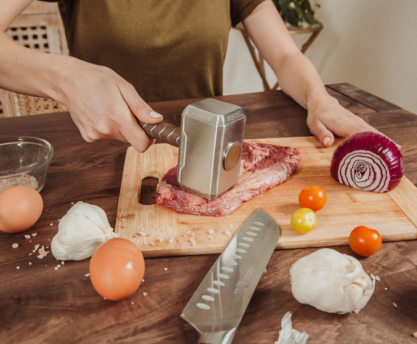 Marvel Mighty Thor Mjolnir Hammer Replica Stainless Steel Meat Tenderizer