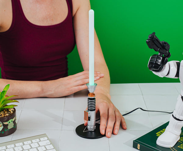 Star Wars Luke Skywalker Green Lightsaber 12-Inch Mini LED Mood Light