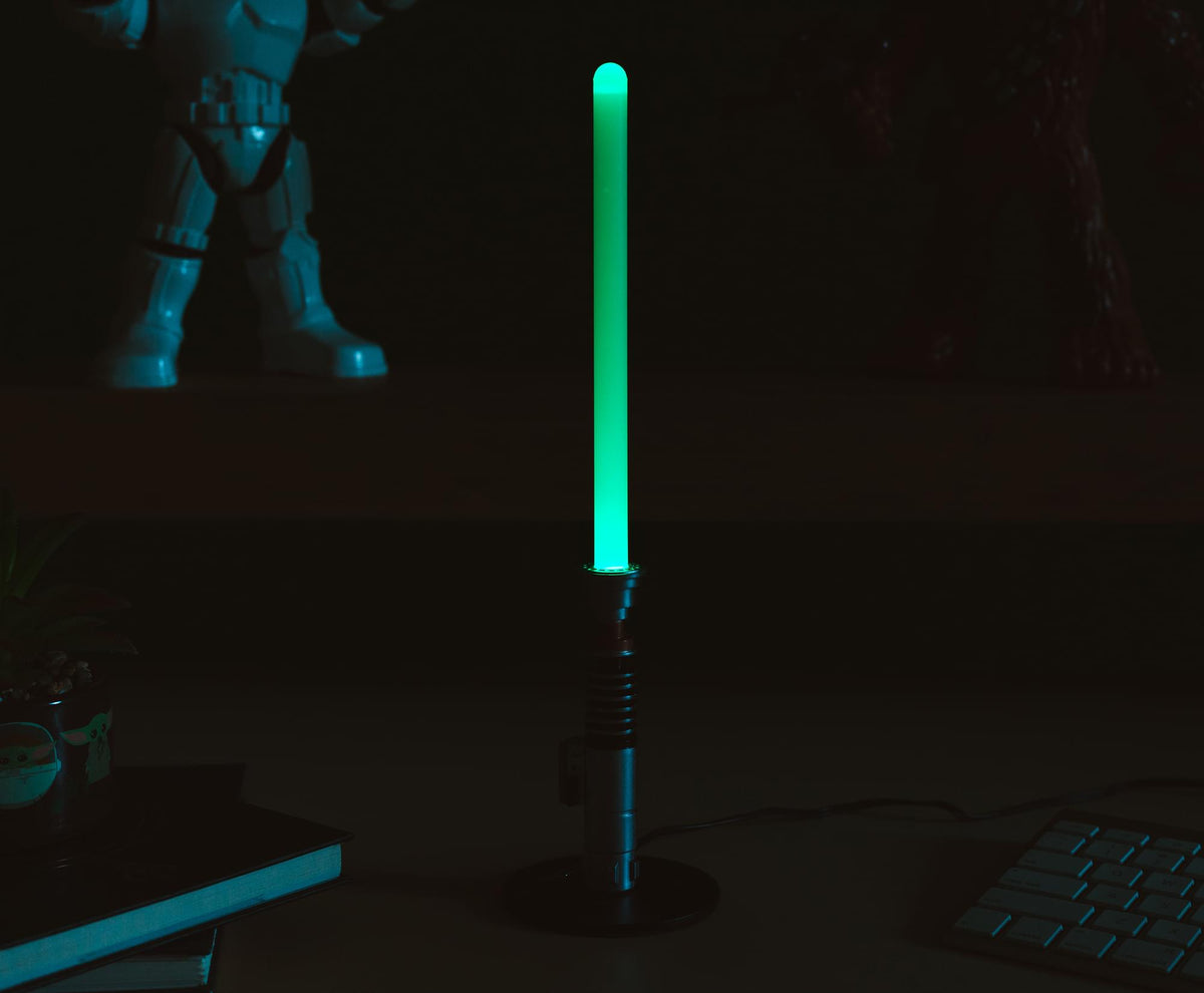 Star Wars Luke Skywalker Green Lightsaber 12-Inch Mini LED Mood Light