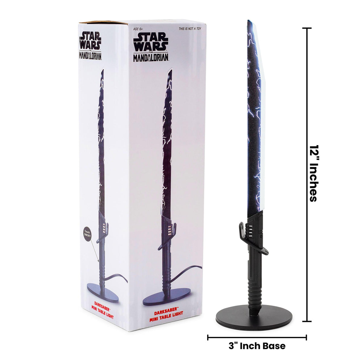 Star Wars Darksaber 12-Inch Desktop LED Mood Light