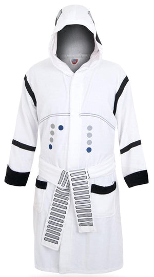 Star Wars Stormtrooper Unisex Hooded Bathrobe for Adults