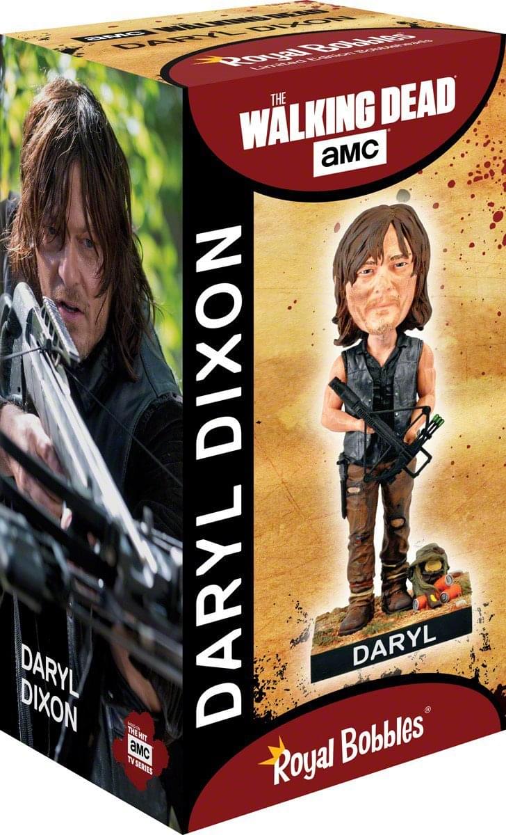 Royal Bobbles The Walking Dead Daryl Dixon Polyresin Bobblehead