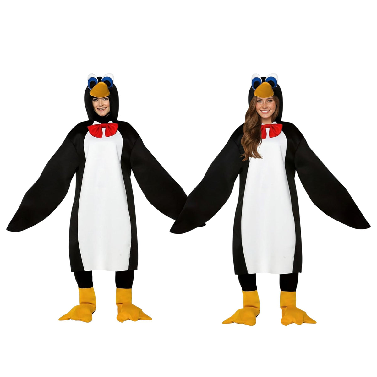 Penguin Adult Group Costume Set of 4