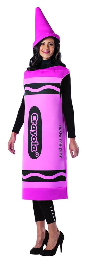 Tickle Pink Crayola Adult Costume