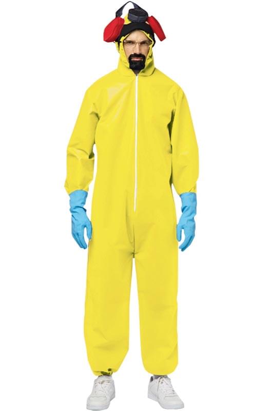 Breaking Bad Hazmat Chemical Suit Costume Adult One Size Fits Most