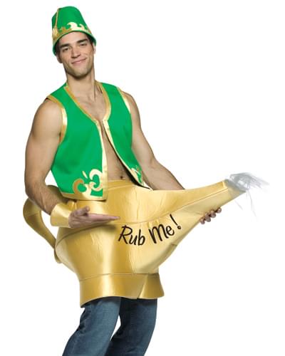 Genie In The Lamp Costume Adult Standard