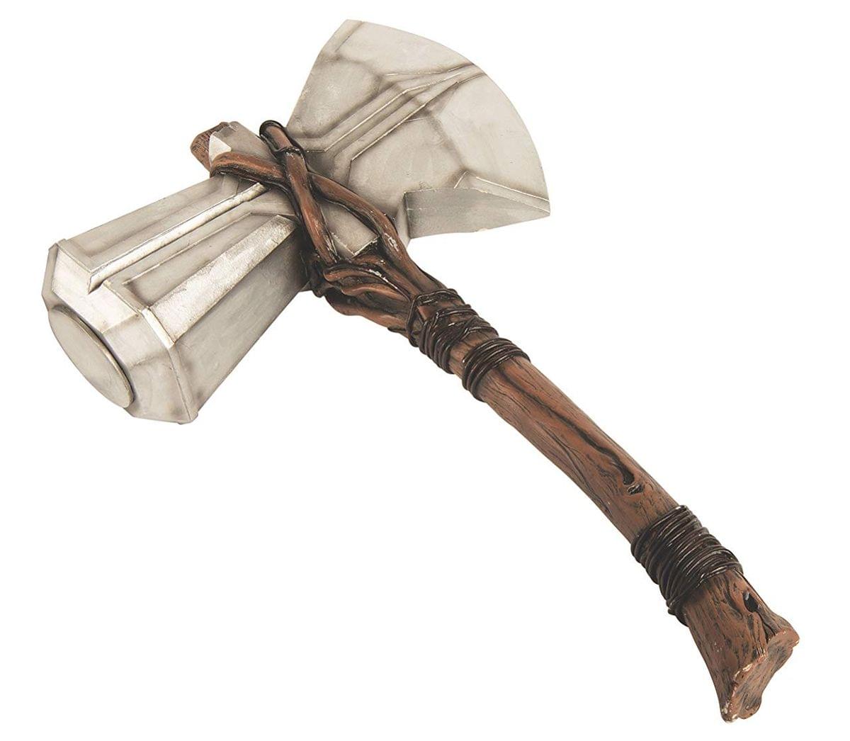 Marvel Avengers Infinity War Stormbreaker Thor Hammer Costume Accessory