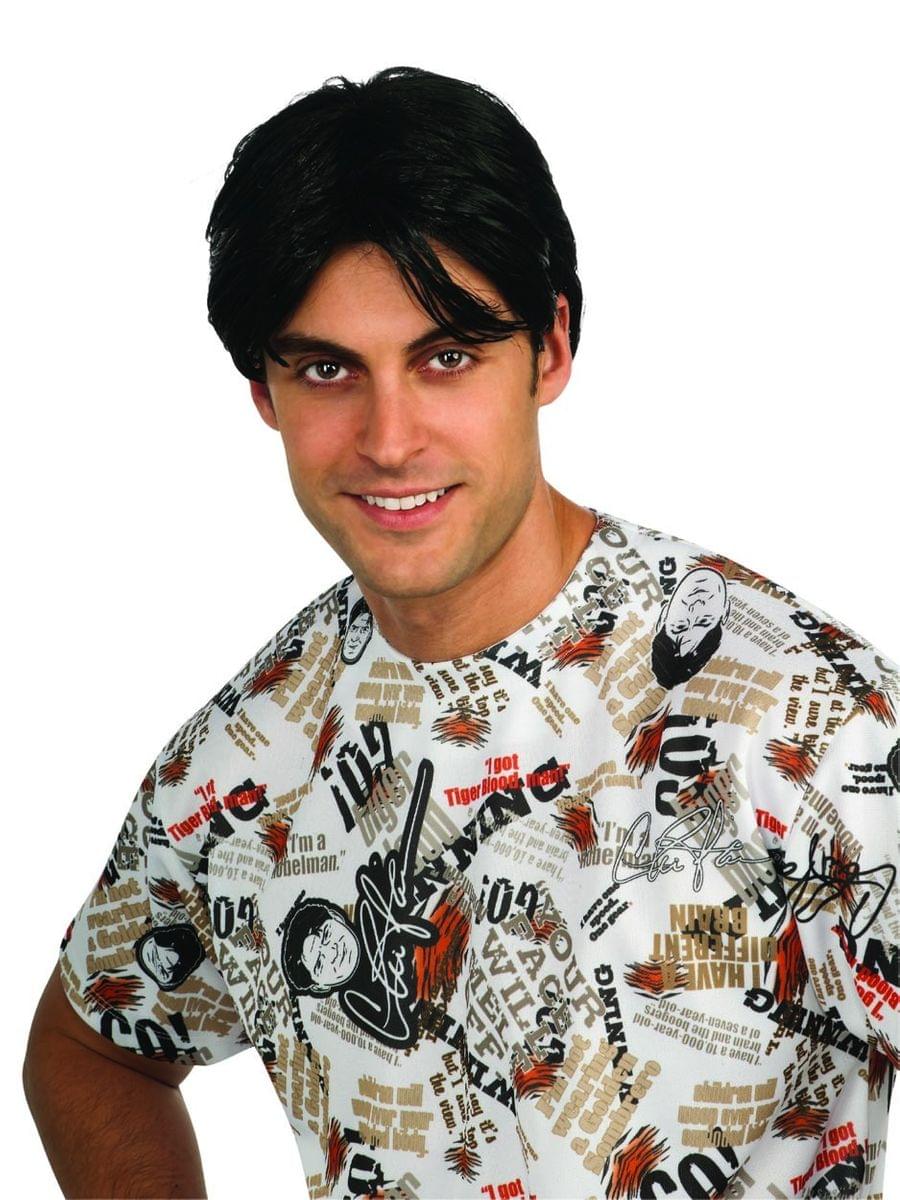 Charlie Sheen Costume Accessory Wig