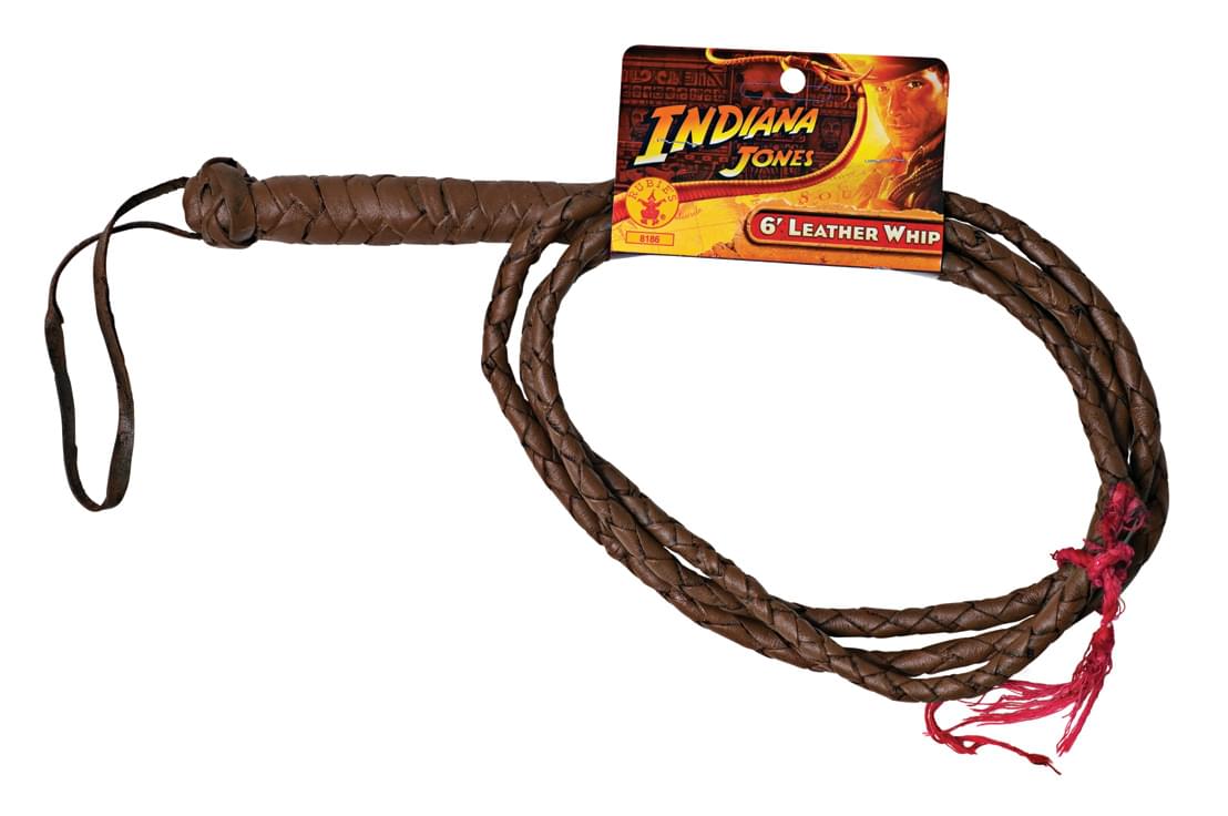 Indiana Jones Leather Whip