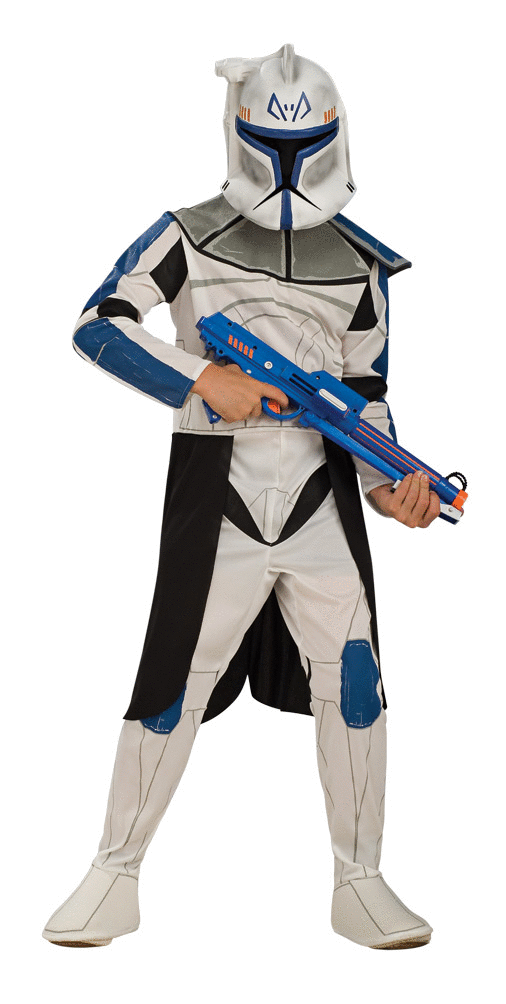 Star Wars Animated Clonetrooper Captain Rex Child Costume Medium