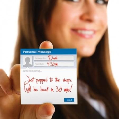 Social Media Sticky Notes