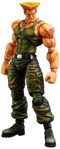 Super Street Fighter IV Play Arts Kai Action Figure: Guile