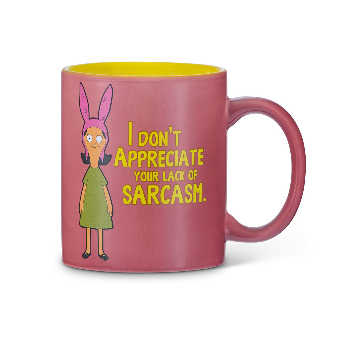 Bob's Burgers Louise Belcher Sarcasm 12oz Coffee Mug