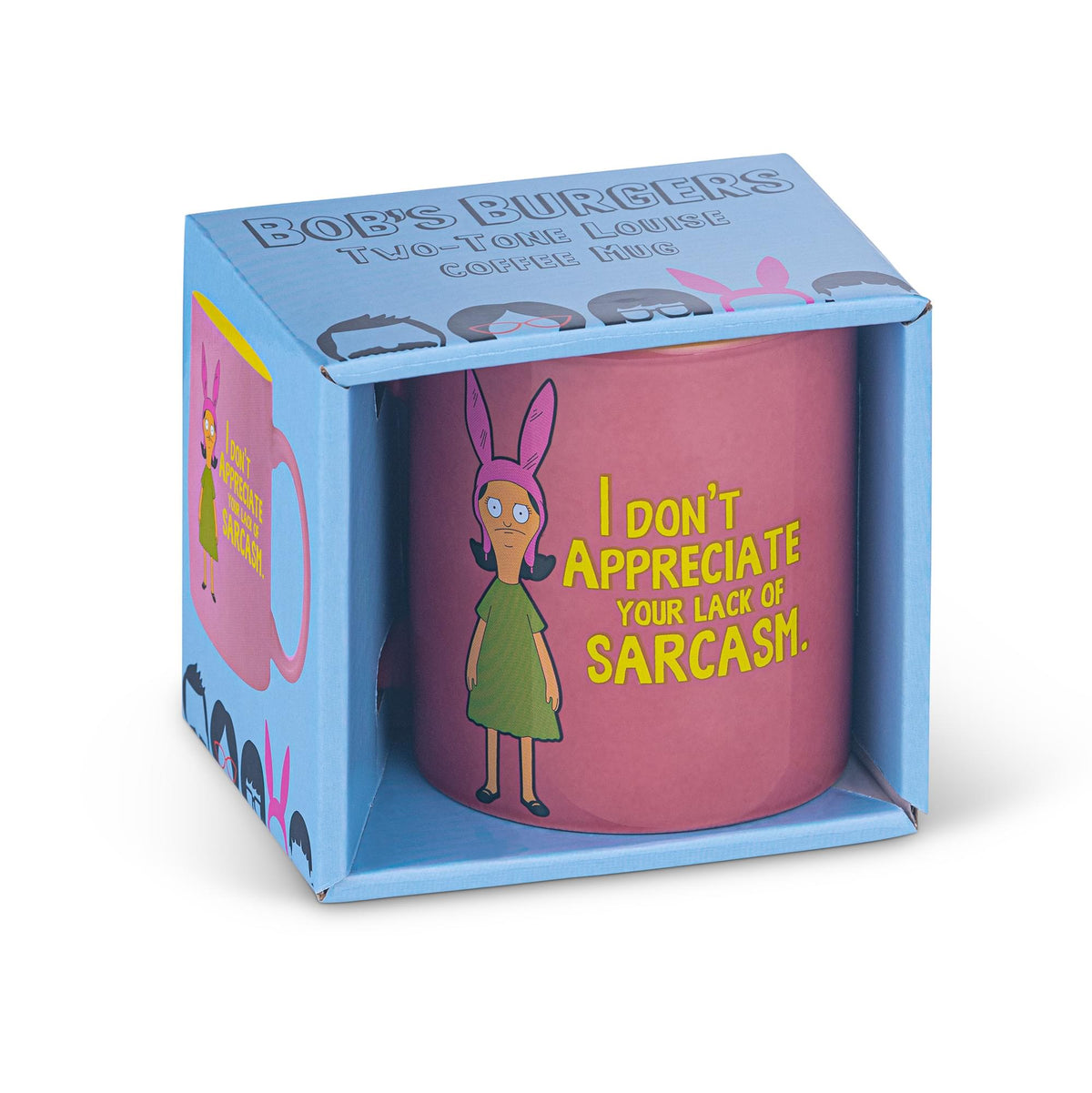 Bob's Burgers Louise Belcher Sarcasm 12oz Coffee Mug