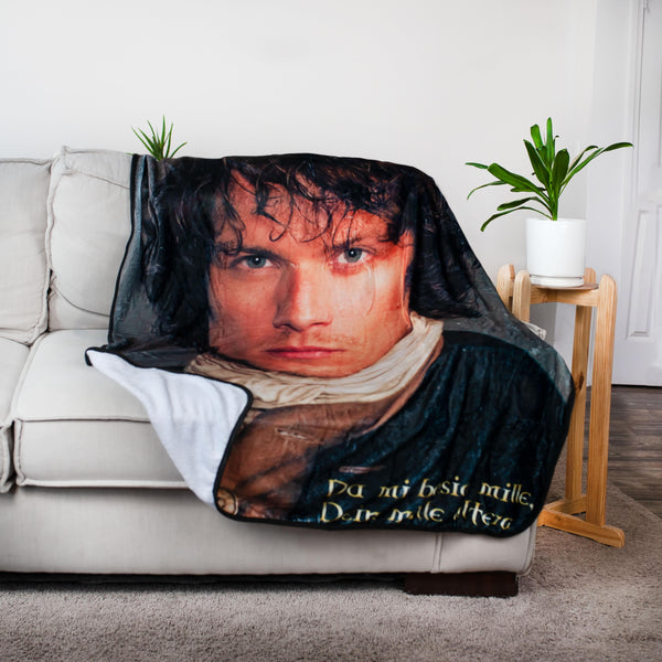 Outlander Lightweight Fleece Throw Blanket