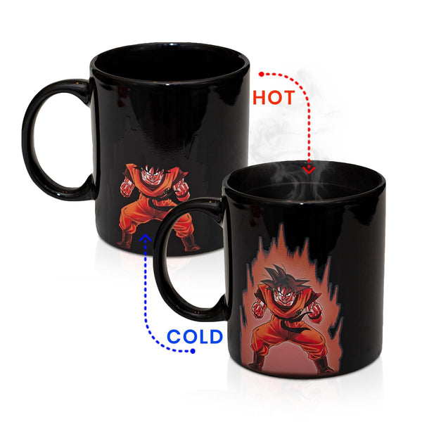 Dragon Ball Z Custom Goku Symbol Heat reactive Mug