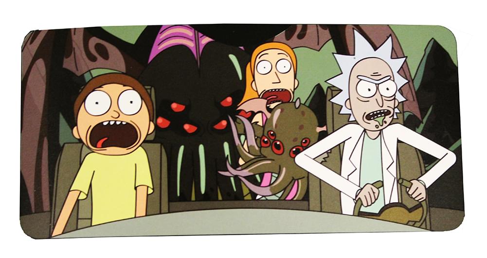 Rick And Morty Spaceship Car Sun Shade
